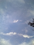 晴れた空